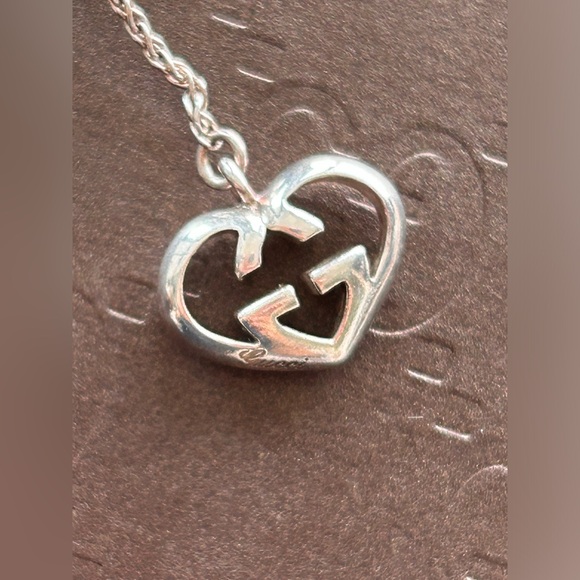 ** Rare** GUCCI silver and bamboo necklace - Picture 3 of 5